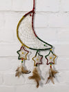 Rainbow Star And Moon Dreamcatcher
