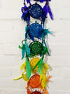 Suede Crochet 7 Hoop Dreamcatcher