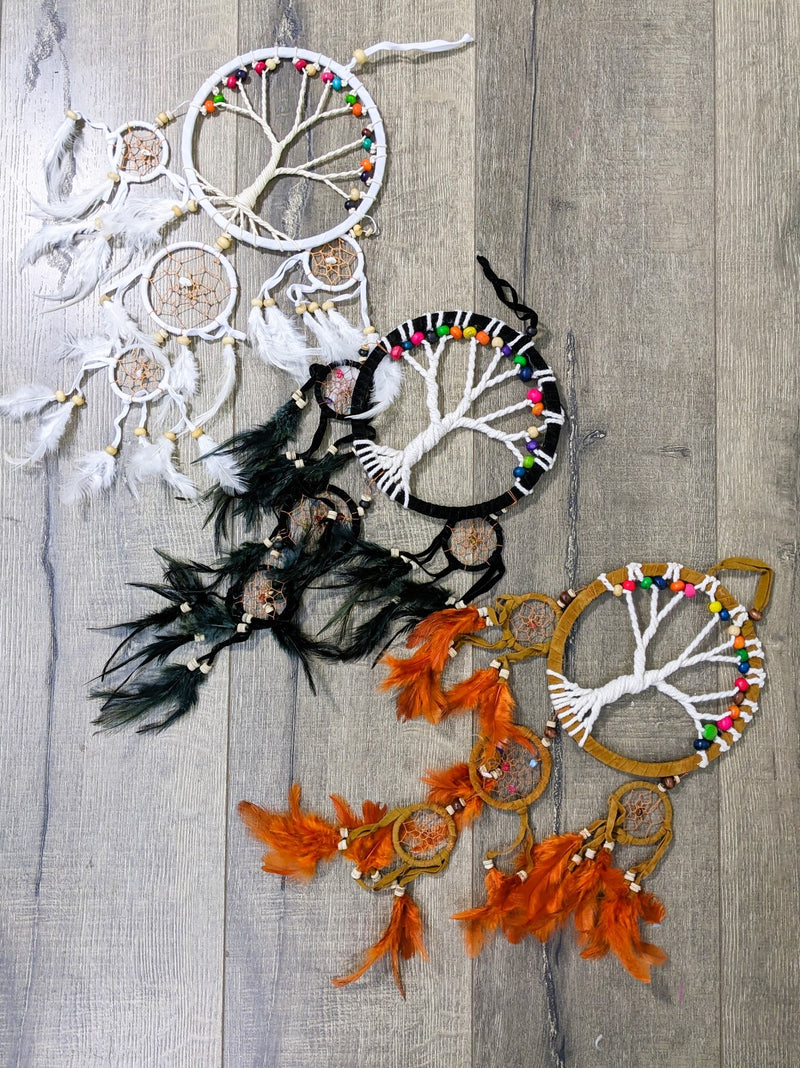 Tree Of Life Five Hoop Dreamcatcher