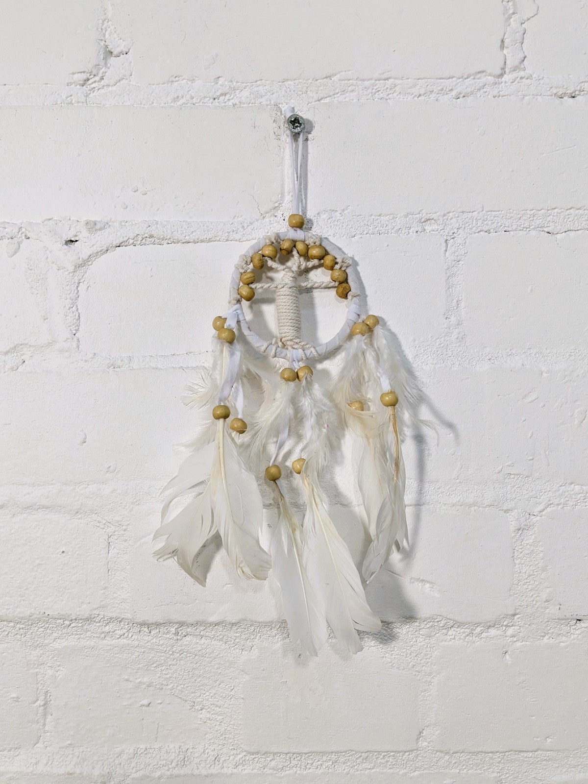 White Tree Of Life Dreamcatcher