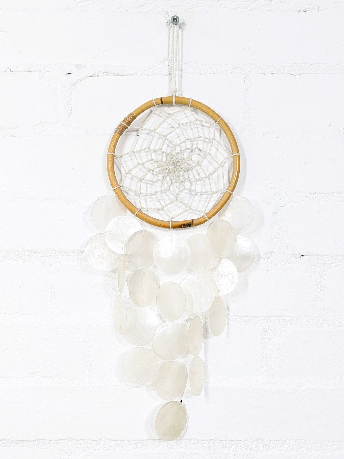 White Shell Dreamcatcher
