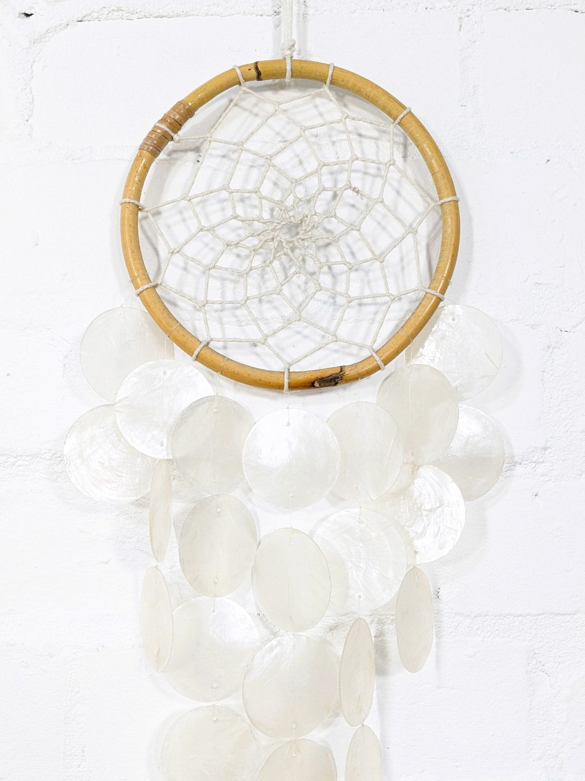 White Shell Dreamcatcher