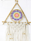 Pastel Crochet Triangle Dreamcatcher