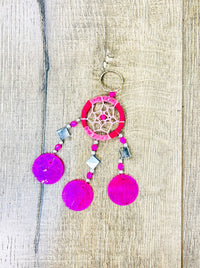 Small Nylon Dreamcatcher Keyring