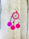 Small Nylon Dreamcatcher Keyring