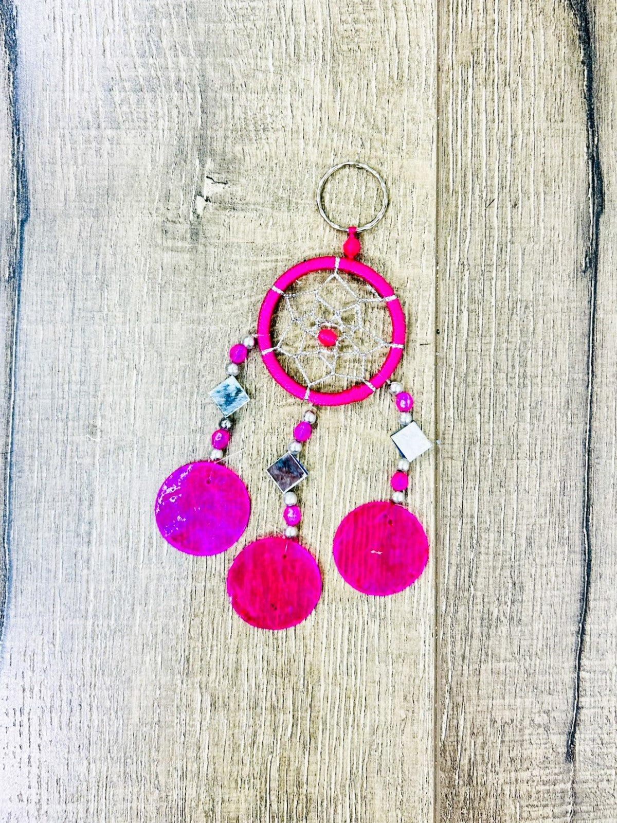 Small Nylon Dreamcatcher Keyring