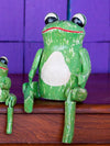 Large Frog Shelf Sitter