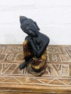 Black and Gold Resin Buddha