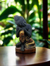 Black and Gold Resin Buddha