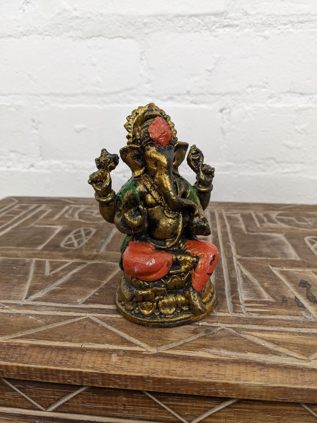 Resin Painted Ganesha
