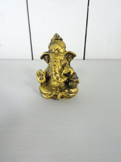 Small Gold Resin Ganesha