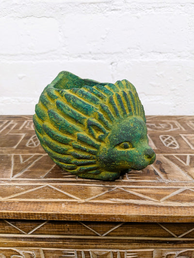 Concrete Hedgehog Planter