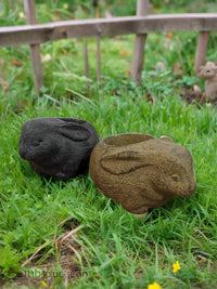 Concrete Rabbit Planter