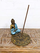 White Buddha Incense Holder