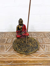 White Buddha Incense Holder