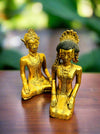 Set of 2 Golden Buddha