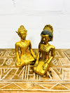 Set of 2 Golden Buddha