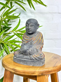 Monk Candle Holder