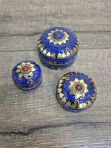 Set Of Three Metal Boxes