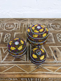 Set Of Three Metal Boxes