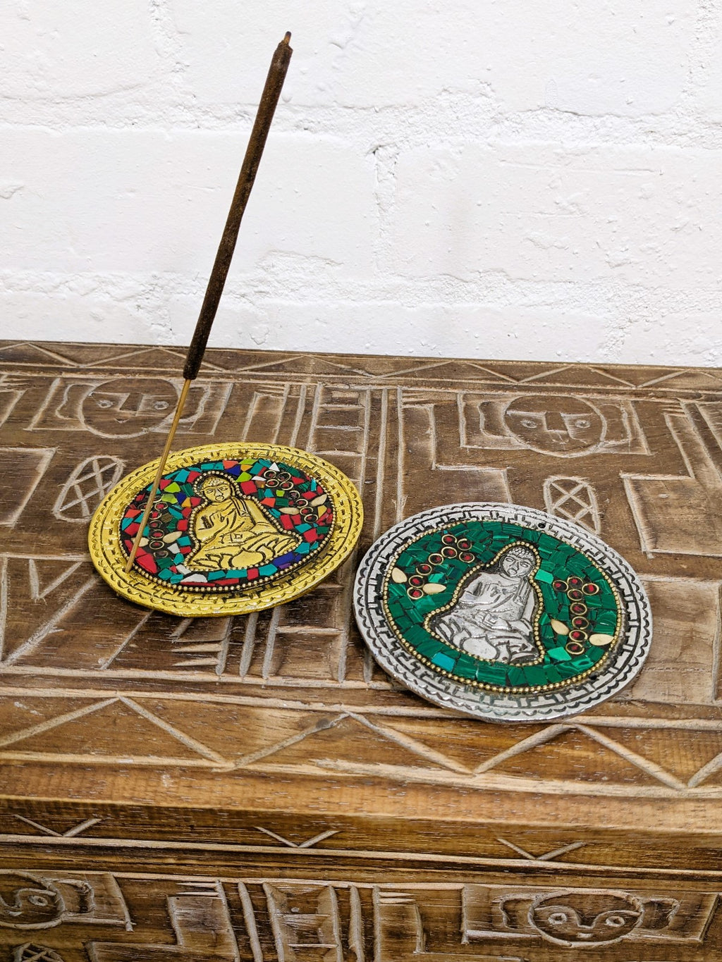 Metal Buddha Incense Holder – Gringo Fairtrade