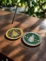 Metal Buddha Incense Holder