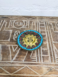 Metal Sun Incense Holder