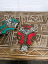 Metal Owl Incense Holder