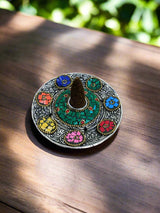 Metal 7 Chakra Incense Holder