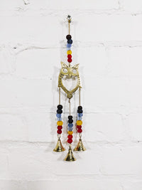 Metal Hanging Owl Beads