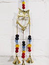 Metal Hanging Owl Beads