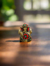 Metal Ganesh Incense Holder