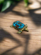 Metal Turtle Incense Holder