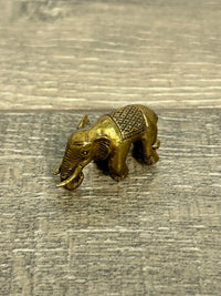 Tiny Brass Elephant