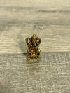 Tiny Brass Ganesh Sitting