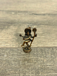 Tiny Brass Shiva Dancing