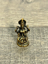 Tiny Brass Shiva Sitting