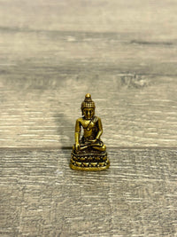 Tiny Brass Buddha