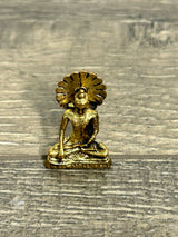 Tiny Brass Buddha