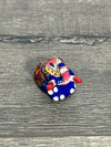 Small Metal Painted Elephant