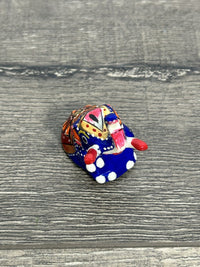 Small Metal Painted Elephant