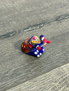 Small Metal Painted Elephant