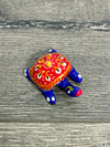 Small Metal Painted Turtle