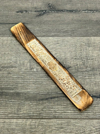 Wooden Carved Hand Of Fatima Incense Holder