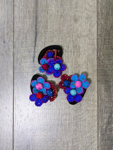 Hair bobble Felt Flower