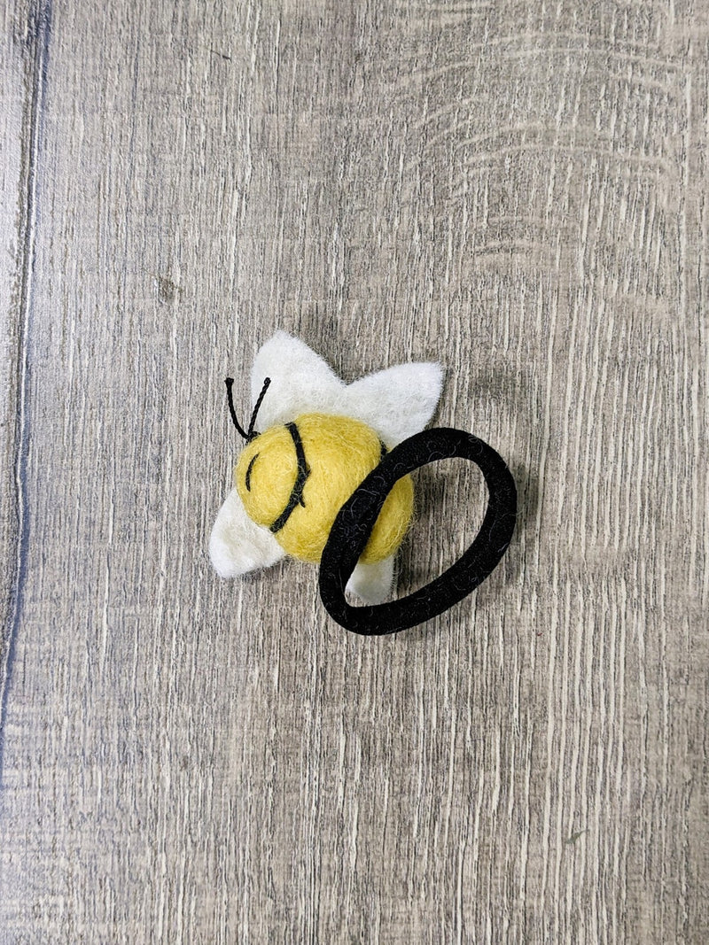 Hairbobble Felt Bee