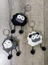 Felt Sheep Keyring