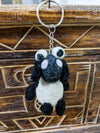 Felt Sheep Keyring