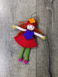 Felt Fairy Keyring
