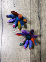 Felt Flower Brooch